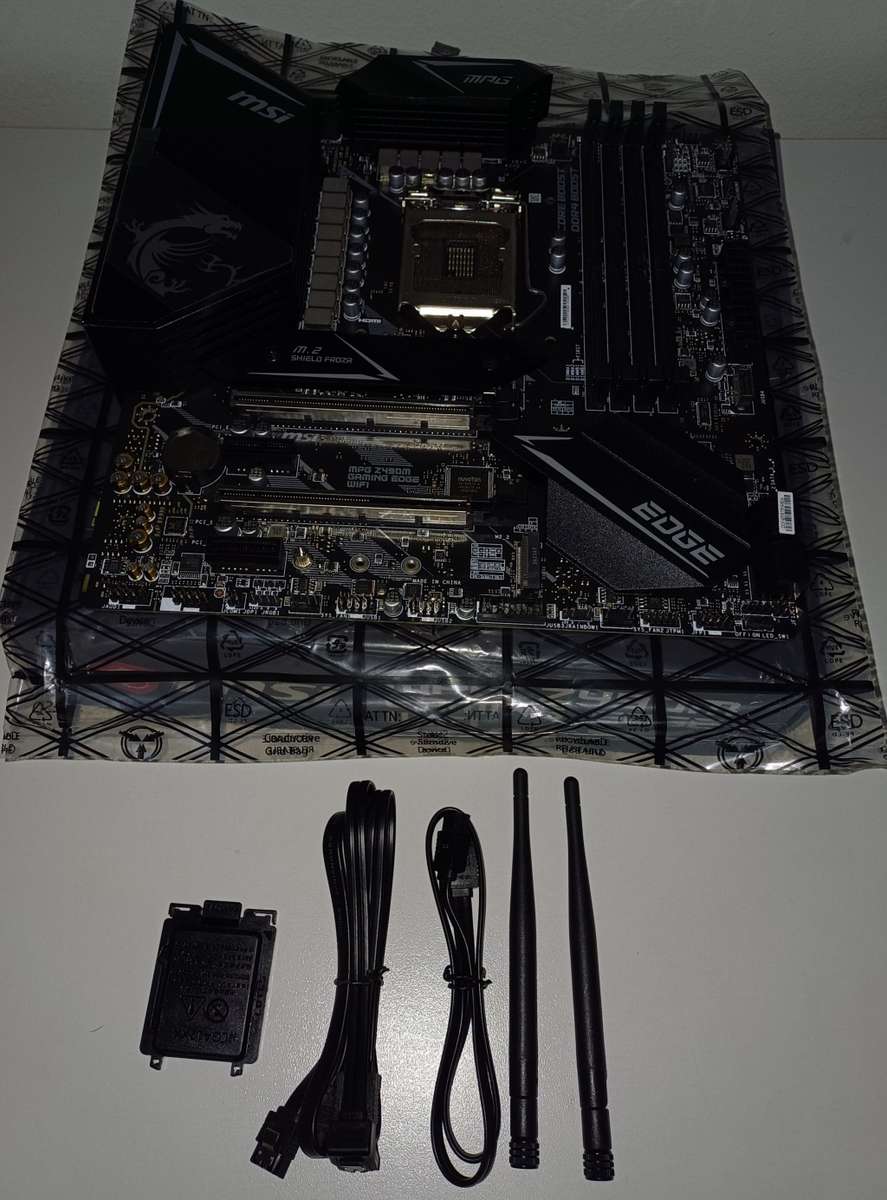 MSI MPG Z490M GAMING EDGE WIFI (LGA 1200) 10th & 11th Gen Motherboard