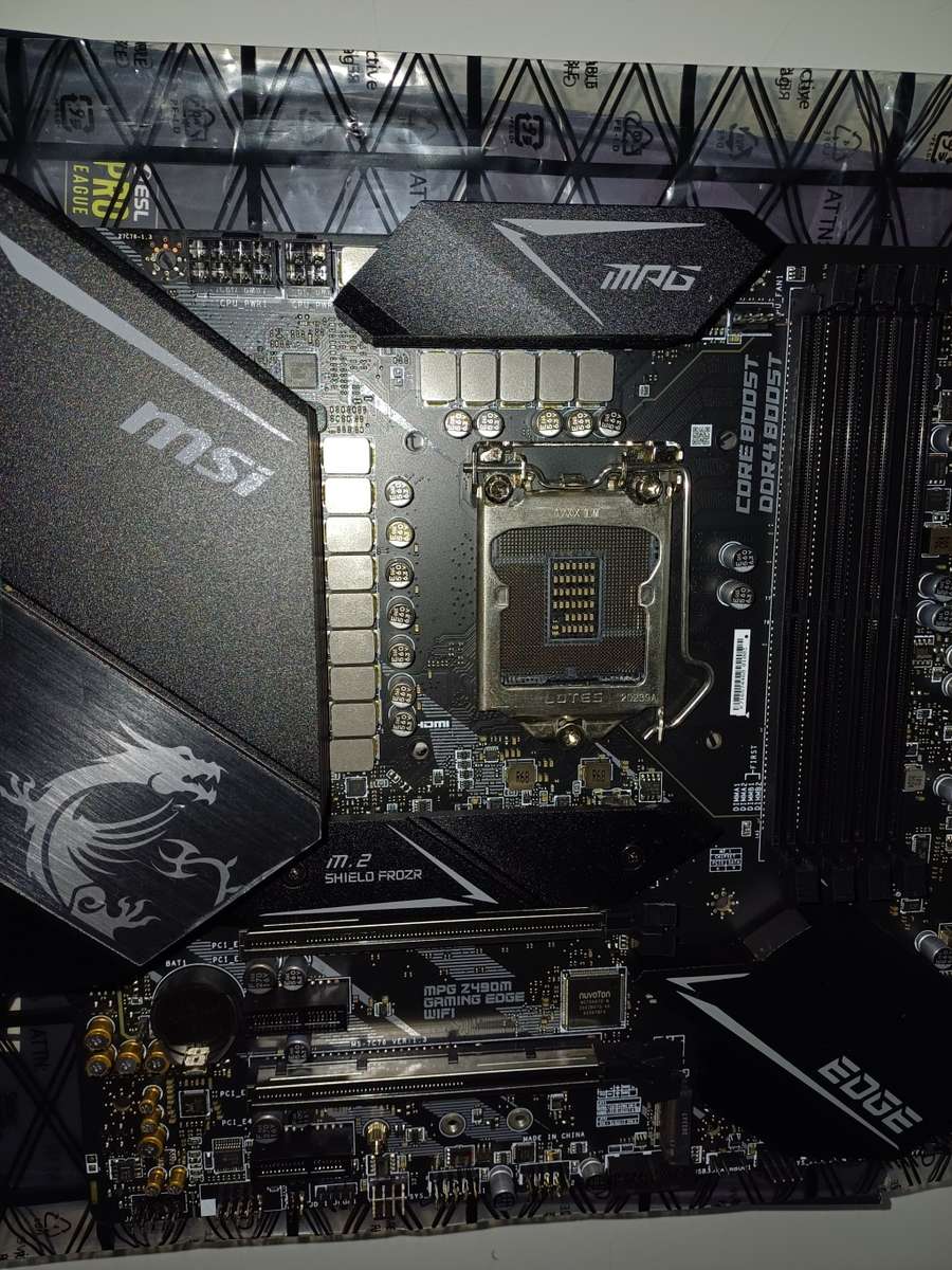 MSI MPG Z490M GAMING EDGE WIFI (LGA 1200) 10th & 11th Gen Motherboard