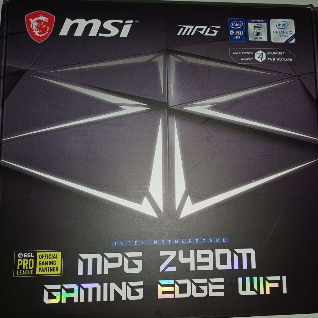 MSI MPG Z490M GAMING EDGE WIFI (LGA 1200) 10th & 11th Gen Motherboard
