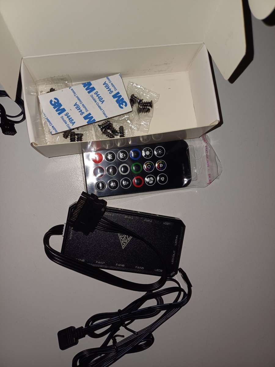 4 x 120mm Gamdias AEOLUS M2 RGB Fans