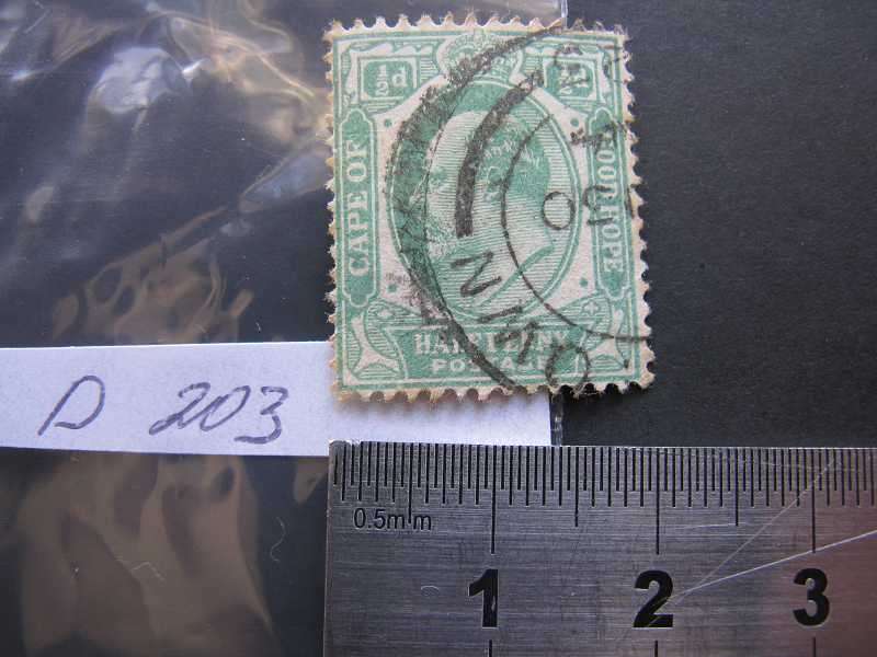 CAPE OF GOOD HOPE KEVII HALF PENNY.