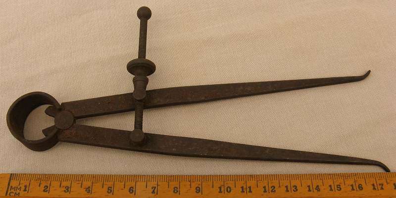 Old inside calliper.