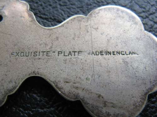 Vintage DURBAN bookmark, exquisite plate, made in England.