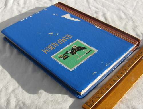 Stamp album.