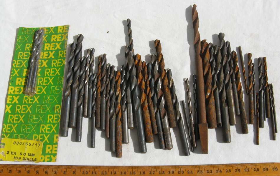 Drill bits x 43. Buy now for the lot.