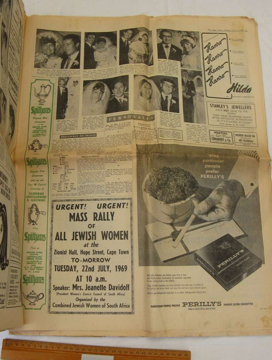 The Cape Times Special Lunar Edition Monday July 21 1969.