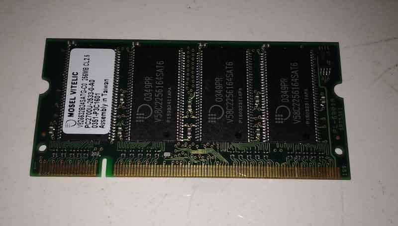 256 meg DDR1 RAM PC2700