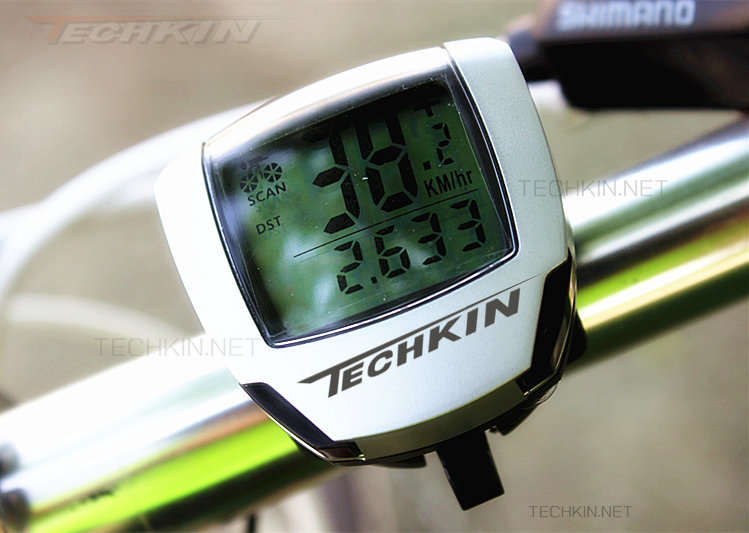 Techkin LCD Bicycle Bike Computer