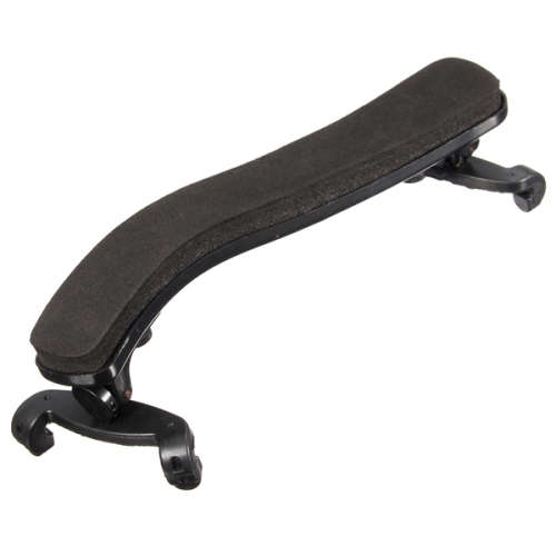 4/4 Model Violin Plastic Chin Pad Shoulder Rest Fully Adjustable Black