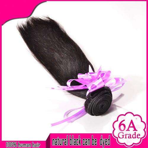 BRAZILIAN VIRGIN HAIR -  STRAIGHT 10-inch (Black)