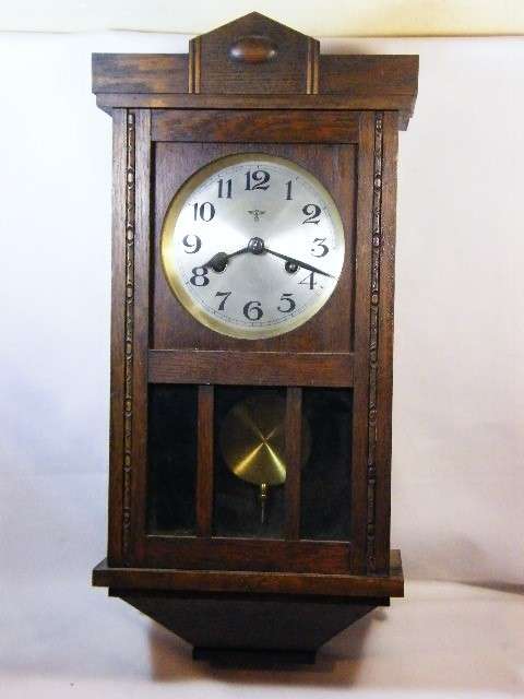 Vintage mini FMS wall clock - excellent working condition - as per photo