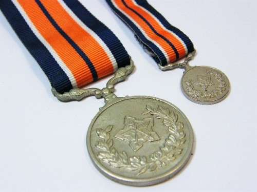 SADF General Service medal & miniature - number 063384 - as per photo