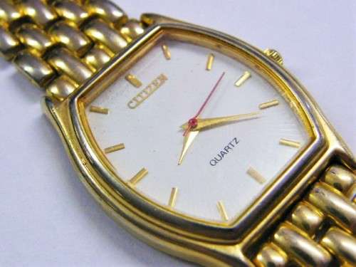Vintage Citizen Quartz mens dress watch - working - as per photo