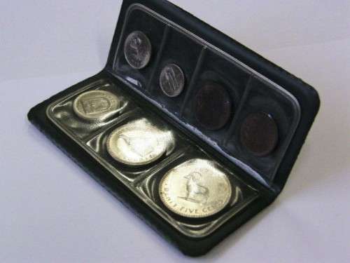 Coins of Rhodesia coin booklet -as per photo