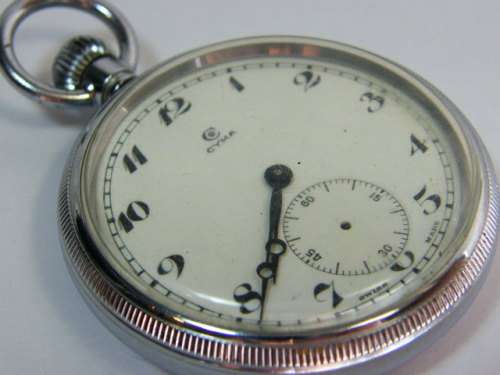 Vintage Cyma pocket watch - not working - serial 456069 - as per photo