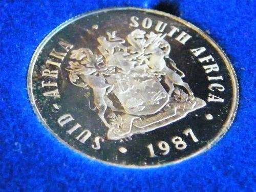 1987 Silver proof R1 in blue box - @ CRAZY R1 start