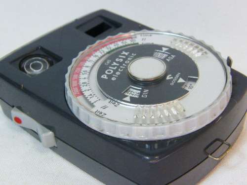 Polysix Electronic light meter - needs battery - as per photo