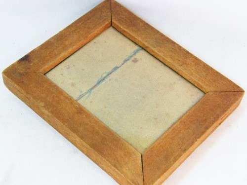 Vintage wooden contact printing frame with glass - as per photo