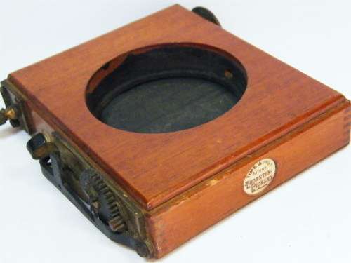 Antique Thornton-Pickard wooden camera shutter - fully working - excellent condition - as per photo