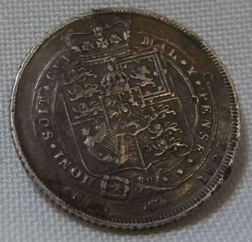 1825 George III Great Britain sixpence - excellent condition with rim nicks - as per photo