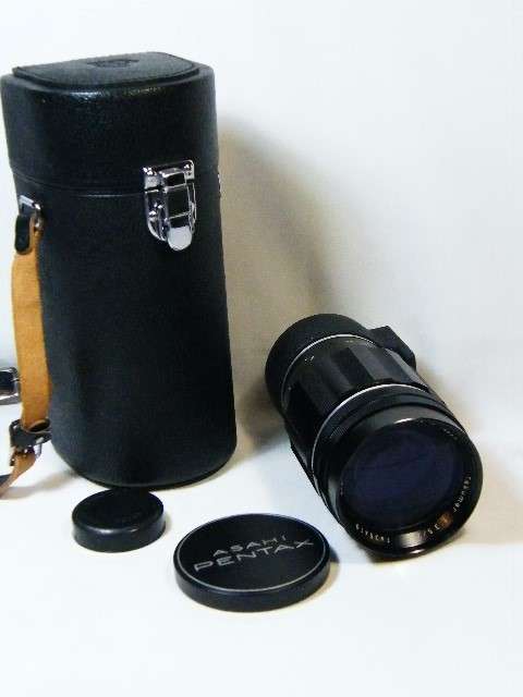 Vintage Asahi Pentax Takumar 1:3.5mm lens - excellent condition in case - as per photo