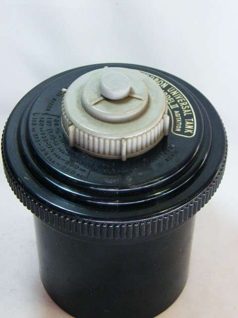 Vintage Paterson model 2 universal developing tank - inside of lid has been repaired - as per photo