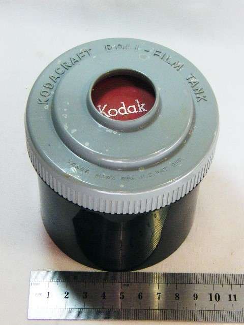 Vintage Kodacraft roll-film developing tank - as per photo