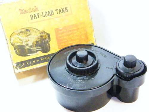 Vintage Kodak day-load tank developing tank in box