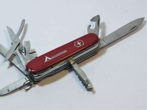 Victorinox multi tool Swiss Army pocket knife - camping - Chris Daffy