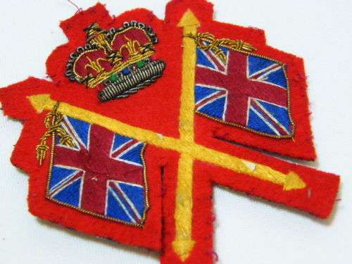 British Army recruiting officer`s badge