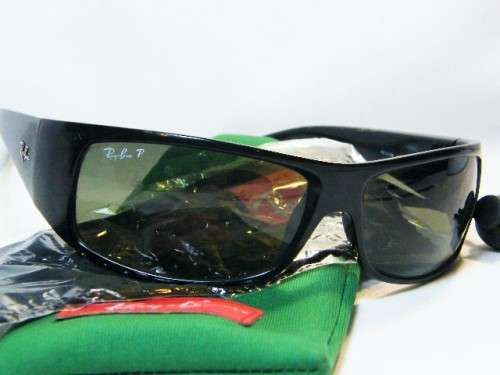 Pair of well used Ray-ban sunglasses - RB4108 601/58