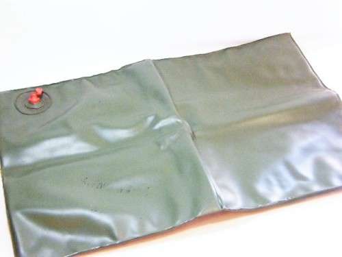 Rhodesian Army inflatable pillow - belonged to PATU group leader RDV Nothnagel