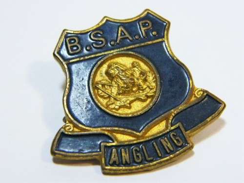 Rhodesia BSAP Angling pin badge