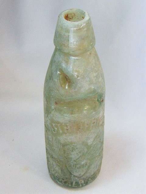 South African mineral water codd soda bottle - Dan Rylands Ltd