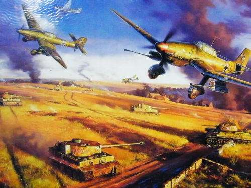 The Battle of Kursk by Nicolas Trudgian print