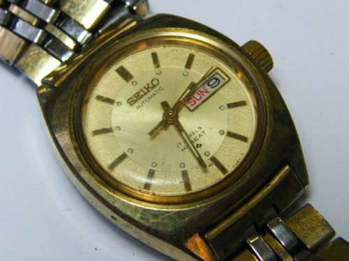 Vintage Seiko Automatic Hi-beat ladies watch - not working - 2906-0140