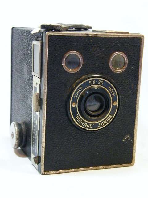 Kodak Eastman Super six-20 model Brownie Junior 620 box camera
