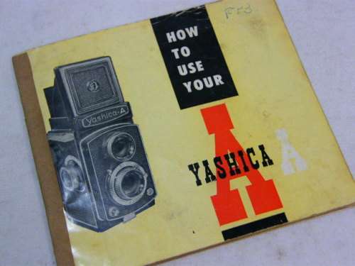 How to use your Yashica A - instruction booklet
