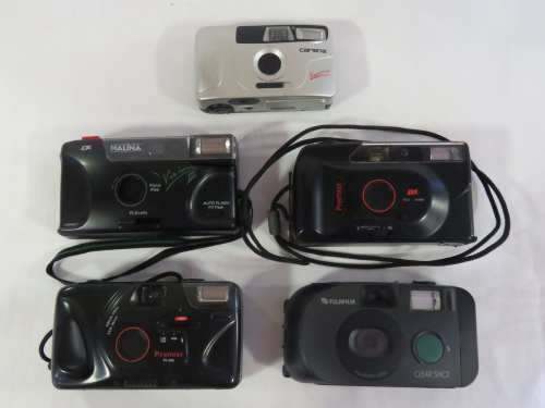 Lot of 5 film cameras - 35mm