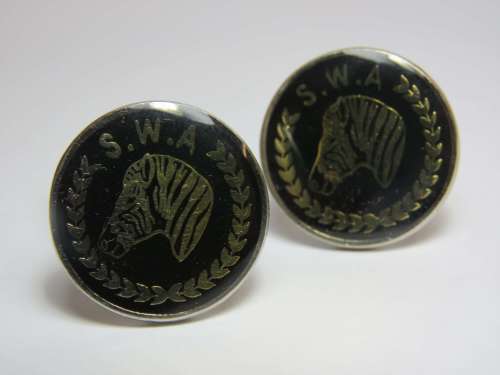 Pair of vintage South West Africa cufflinks