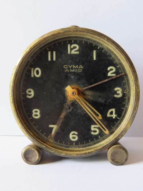 Cyma Amic desk clock - As per photo