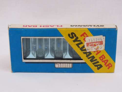 Sylvania Flash bar (Flash bulbs) Unused in original box