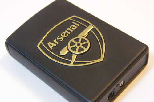 Arsenal logo electric pocket lighter