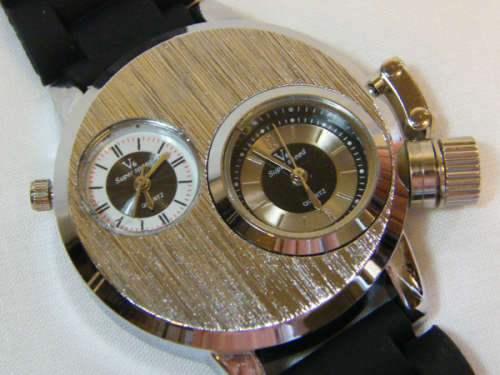 V6 Super Speed men's double dal fashion watch