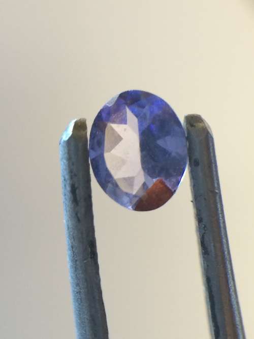 0.33ct Oval Tanzanite @ CRAZY R1 start - Not graded - With brown flaw