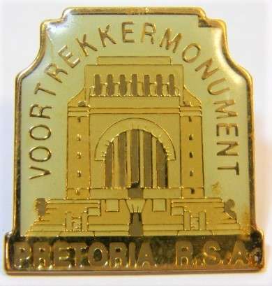 Voortrekkermonument Pretoria RSA pin badge