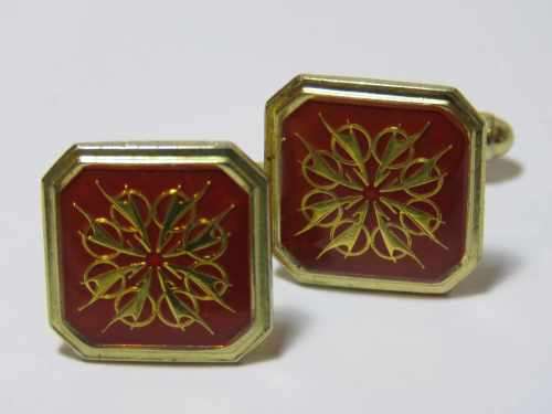 Pair of SA Railways embelm cufflinks