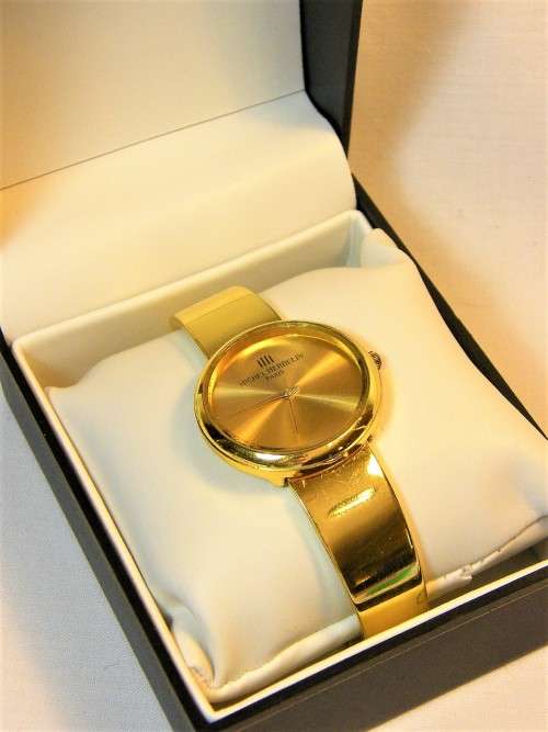 Michel Herbelin ladies quartz watch - movement marked Singapore - working