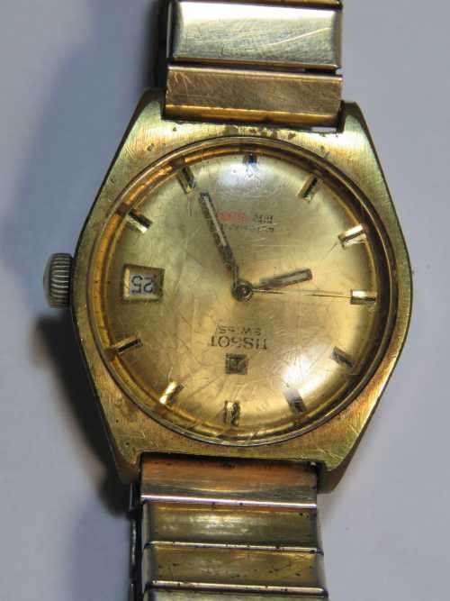 Vintage Tissot Automatic PR516 mens watch - Working - Need some TLC