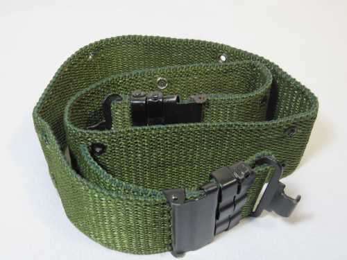 Military green webbing belt